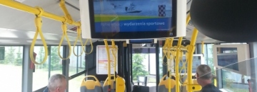 Spot Augustowa w warszawskich autobusach