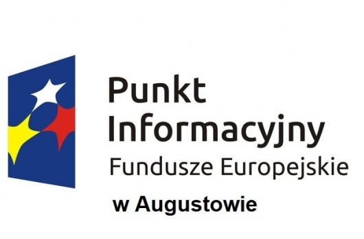 Logo Punkt Informacyjny Fundusze Europejskie w Augustowie