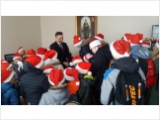 Dzieci ze świątecznymi życzeniami w Urzędzie Miejskim