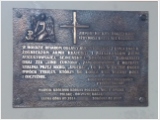 Odsłonięcie tablicy pamięci Ofiar Obławy Augustowskiej w Sokółce