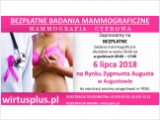 Bezpłatne badania mammograficzne w Augustowie