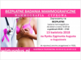 Bezpłatne badania mammograficzne w Augustowie