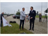 Burmistrz gościł na uroczystym odsłonięciu tablic sportowców w Alei Olimpijczyków w Szelmencie.