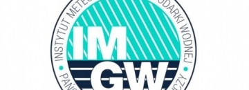Logo Instytutu Meteorologii i Gospodarki Wodnej - Państwowy Instytut Badawczy