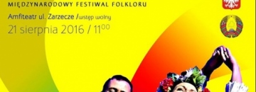 plakat - Międzynarodowego Festiwalu "Kanał Augustowski w kulturze trzech narodów - Białorusinów, Polaków, Litwinów"