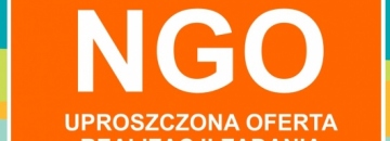 Informacja o złożeniu oferty pozakonkursowej przez organizację pozarządową