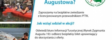 Poznaj Augustów z licencjonowanym przewodnikiem PTTK